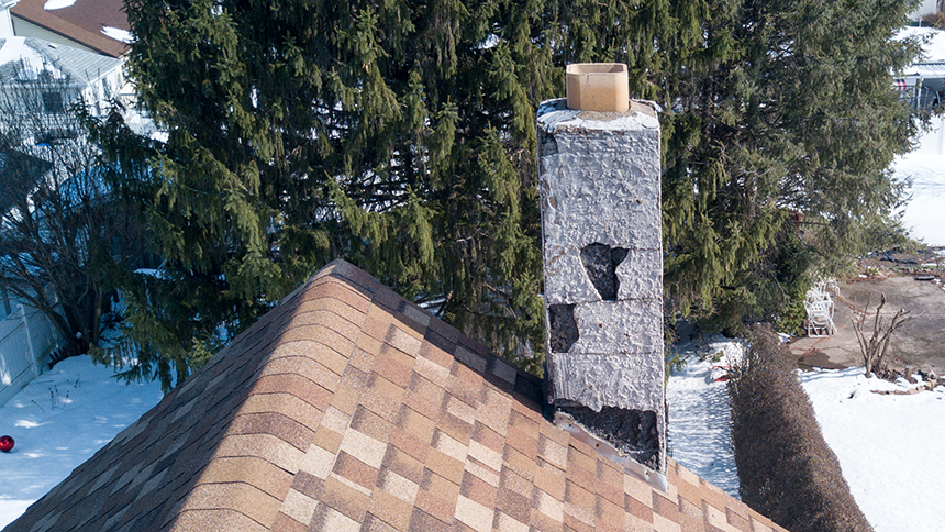 Roof Chimney Inspection Image